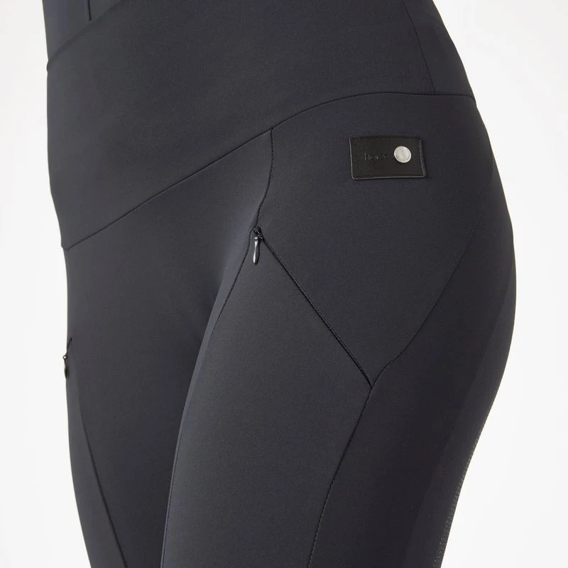 Horze Women's Raquel Full Seat Tights - Dark Navy 2 Horze Women's Raquel Full Seat Tights - Dark Navy - Image 2