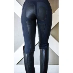FITS Women's All Season Full Seat 2 Pocket Breeches - Midnight Navy
