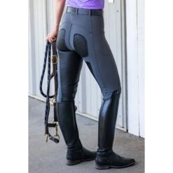 FITS Women's All Season Full Seat 2 Pocket Breeches - Graphite