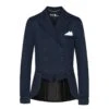Fair Play Women's Elizabeth Comfimesh Short Tail Coat - Navy