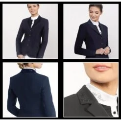 Fair Play Women's Taylor Comfimesh Show Jacket - Black -Kensington Shop 592948 800 800