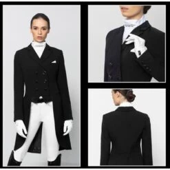 Fair Play Women's Dorothee Shadbelly Coat - Black 7 Fair Play Women's Dorothee Shadbelly Coat - Black -Kensington Shop 593055 800 800