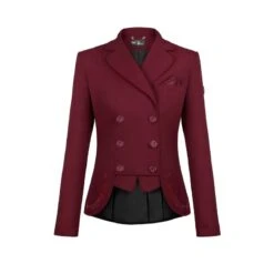 Fair Play Women's Lexim Dressage Short Tailcoat - Burgundy