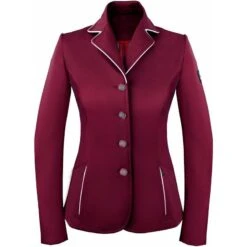 Fair Play Women's Michelle Show Jacket - Burgundy