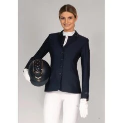 Fair Play Women's Taylor Rose Gold Comfimesh Show Jacket - Black -Kensington Shop 593387 800 800