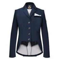 Fair Play Women's Bea Dressage Show Jacket - Navy