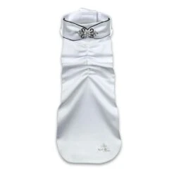 Fair Play Baroque Ready Tied Stock Tie - White