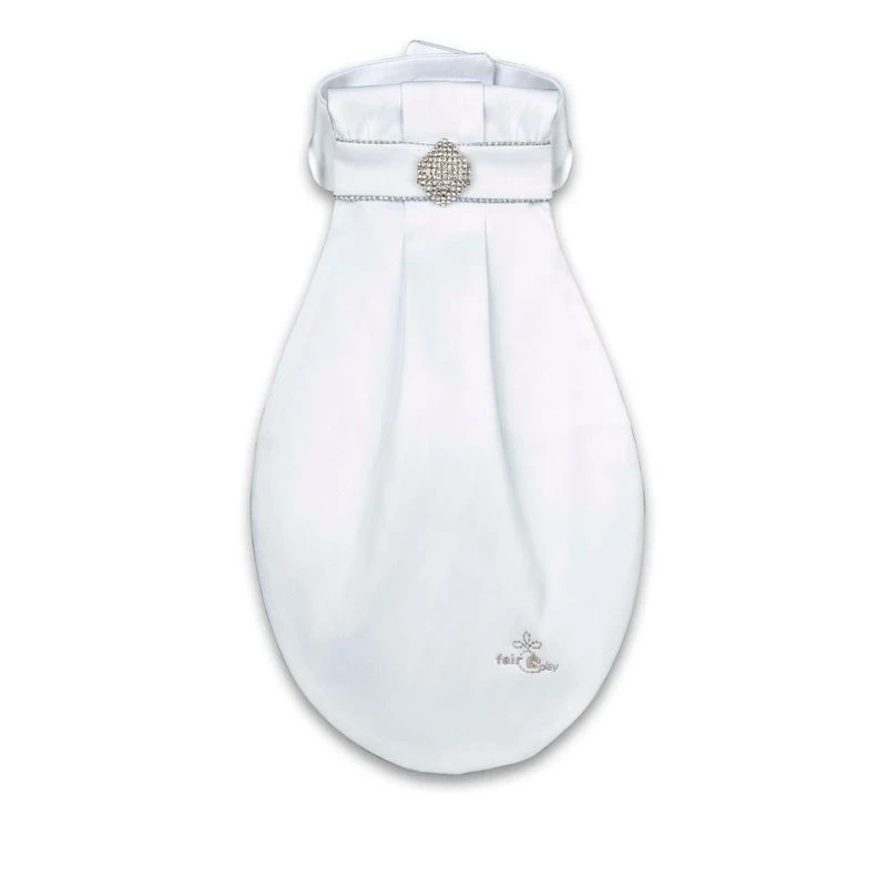 Fair Play Madame Ready Tied Stock Tie - White 1 Fair Play Madame Ready Tied Stock Tie - White