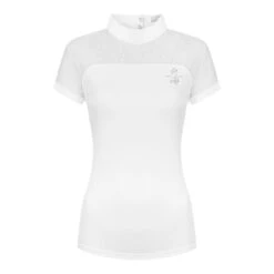 Fair Play Women's Lucia 2.0 Short Sleeve Competition Shirt - White