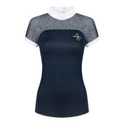 Fair Play Women's Lucia 2.0 Short Sleeve Competition Shirt - Navy