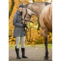 Kerrits Women's Woodstock Waterproof Mid-Calf Pull On Boots - Black/Black -Kensington Shop 596015 800 800