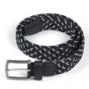 Fair Play Hill Braid Belt - Black/White