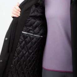 Irideon Women's Felicity Insulated Parka - Black -Kensington Shop 596824 800 800