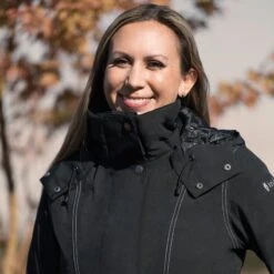 Irideon Women's Felicity Insulated Parka - Black -Kensington Shop 596827 800 800