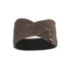 Back On Track Nora Wool Blend Twist Headband - Brown