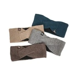 Back On Track Nora Wool Blend Twist Headband - Light Beige -Kensington Shop 596887 800 800