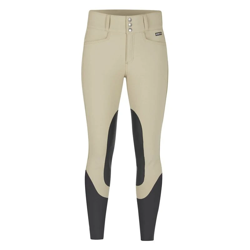 Kerrits Women's Arena Training Knee Patch Breeches - Tan 1 Kerrits Women's Arena Training Knee Patch Breeches - Tan