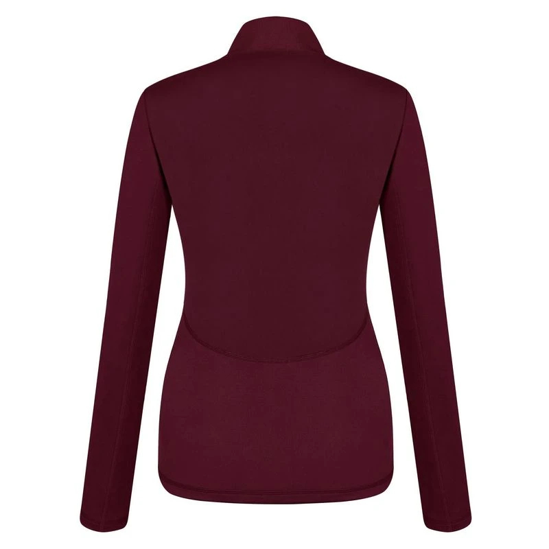 Fair Play Women's Chloe Half Turtleneck - Burgundy 2 Fair Play Women's Chloe Half Turtleneck - Burgundy - Image 2