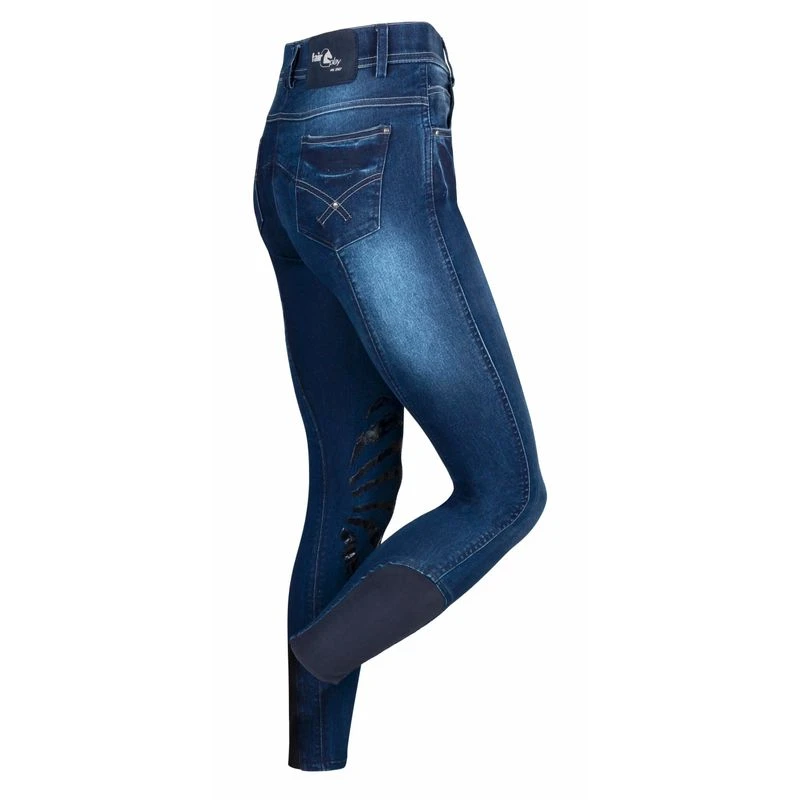 Fair Play Women's Sue Full Seat Breeches - Navy 2 Fair Play Women's Sue Full Seat Breeches - Navy - Image 2
