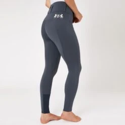 B Vertigo Women's Meghan High Waist Knee Patch Breeches - Dark Navy 6 B Vertigo Women's Meghan High Waist Knee Patch Breeches - Dark Navy -Kensington Shop 601455 800 800