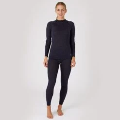 B Vertigo Women's Roxie Woolmix Underwear Shirt - Dark Navy -Kensington Shop 601479 800 800