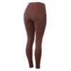 Horze Women's Tara Full Seat Thermo Breeches - Rum Raisin Brown