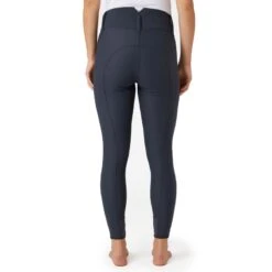 Horze Women's Indira Knee Patch Breeches - Inkwell Navy 6 Horze Women's Indira Knee Patch Breeches - Inkwell Navy -Kensington Shop 601839 800 800