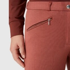 Horze Women's Active Full Seat Breeches - Marsala Red -Kensington Shop 602035 800 800