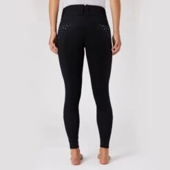 Horze Women's Emma Classic Full Seat Breeches W/Crystals - Black -Kensington Shop 602139 800 800