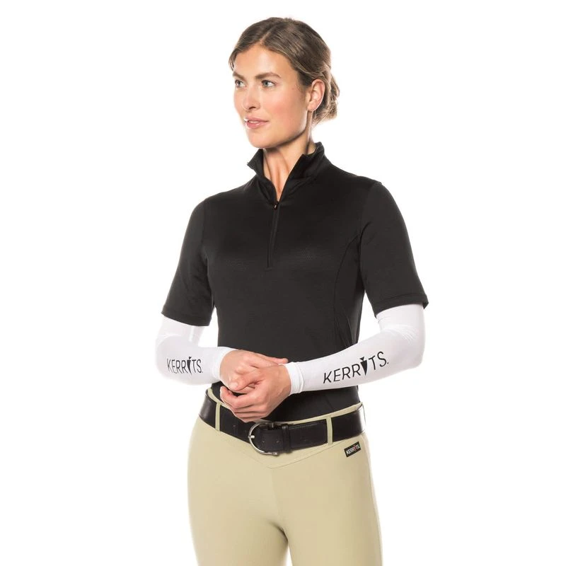 Kerrits Ice Fil Sleeves - White 2 Kerrits Ice Fil Sleeves - White - Image 2