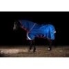 Amigo Bravo 12 Reflective Plus Turnout 250g - Blue/Reflective/Pink