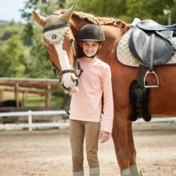 Horze Kids' Morgan Full Seat Riding Tights - Nutria -Kensington Shop 607785 800 800