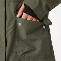 Horze Women's Jadine Waterproof Shell Jacket - Beetle Green 7 Horze Women's Jadine Waterproof Shell Jacket - Beetle Green -Kensington Shop 607879 800 800