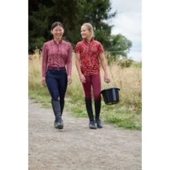 Kerrits Kids' Ice Fil Full Seat Tech Tights - Sangria -Kensington Shop 611547 800 800