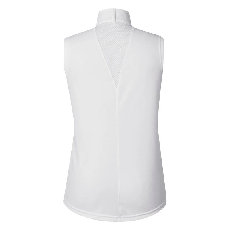 Kerrits Women's Encore Sleeveless Show Shirt - White/Lucky Diamond 2 Kerrits Women's Encore Sleeveless Show Shirt - White/Lucky Diamond - Image 2