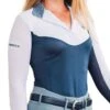 Romfh Women's Infinity Long Sleeve Show Shirt - Navy/White