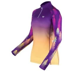 Shires Aubrion Women's Hyde Park Cross Country Shirt - Purple Forest -Kensington Shop 617535 800 800
