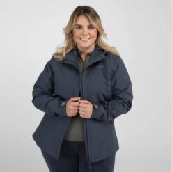 Shires Aubrion Women's Cloudburst Raincoat - Navy -Kensington Shop 618434 800 800
