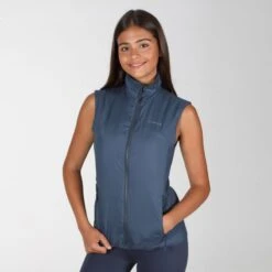 Shires Aubrion Women's Mistral Gilet - Navy -Kensington Shop 618531 800 800