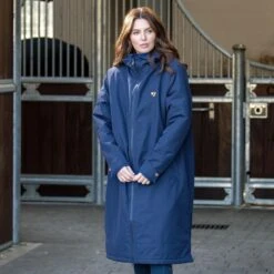 Shires Aubrion Core All Weather Robe - Navy -Kensington Shop 618654 800 800