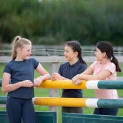 Shires Aubrion Kids' Repose T-Shirt - Navy -Kensington Shop 619144 800 800