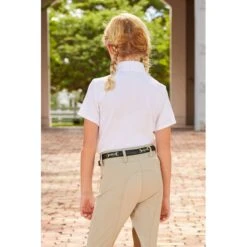 RJ Classics Kids' Ava Short Sleeve Show Shirt - White -Kensington Shop 624153 800 800