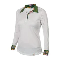 Shires Aubrion Women's Equestrian Style Shirt - Jungle Tour