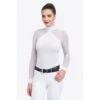 Cavalliera Women's Marielle Long Sleeve Show Shirt - White/White
