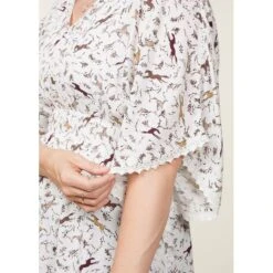 EQL Women's Daydream Gauze Tunic - Soft White Spring Fever -Kensington Shop 644628 800 800