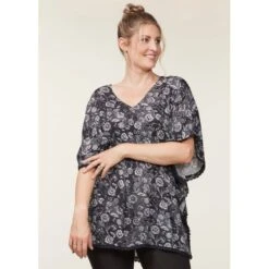 EQL Women's Daydream Gauze Tunic - Black Eq Lace -Kensington Shop 644734 800 800
