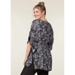EQL Women's Daydream Gauze Tunic - Black Eq Lace -Kensington Shop 644735 800 800