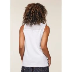 EQL Women's Bit Of Breeze Sleeveless Top - White -Kensington Shop 644923 800 800