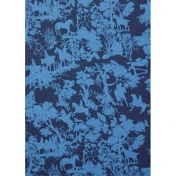 EQL Women's Allure Ecovero Short Sleeve Top - Ink Countryside -Kensington Shop 645269 800 800