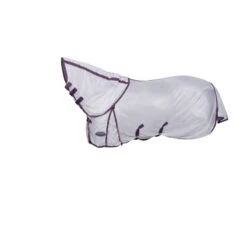 Weatherbeeta Comfitec Airflow II Detach A Neck Fly Sheet - White/Violet/Blue -Kensington Shop 645876 800 800